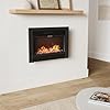 Giantex 28.5" Electric Fireplace Insert, Wall Recessed/Mounted, Freestanding Fireplace with Remote Control, 3 Color Adjustable Flames, 2 Modes Heat, 8 H Timer, 5 Brightness Settings, 750/1500W Heater #1