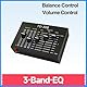 berjalan To-30B DC5V Equalizer, Stereo-Audio, Balance-Vorverstärker, Drei-Band-Vorverstärker, hoch, mittel und niedrig, Lautstärkeregelung des Audio-Balance-