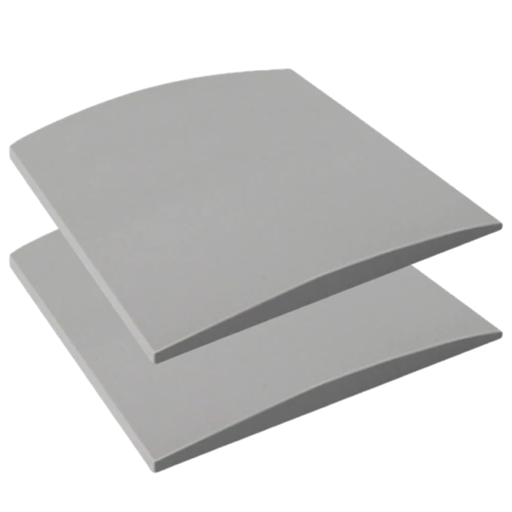 XPJBKC Sofa Cushion Support, 2 Pack Sofa Saver Furniture Seat Support Foam, 50 x 50cm High-Density Curve Sponge Sofa Support Pad, Upholstery Sag Repair Padding for Seat Cushions, Gray