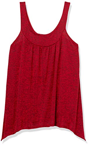 Image of Star Vixen Women's Plus-Size Sleeveless Hi-Low Swing Hem Sweater Knit Top