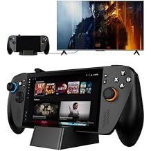 SIWIQU Docking Station for ROG Xbox Ally X/ROG Xbox Ally, Portable TV Dock Station Replacement with 4K@144Hz HDMI Adapter/Gigabit Ethernet/2 USB-A Port/100W USB-C Port