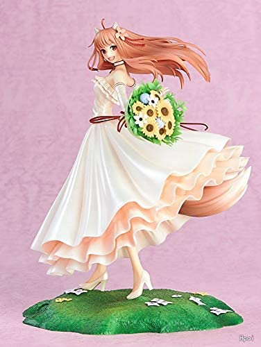 New Popularity Realistic 24CM Figure Anime Spice and Wolf Figure Holo  Wedding Dress Holo Renewal 1/8 Scale PVC Action Figure Toy Collectible