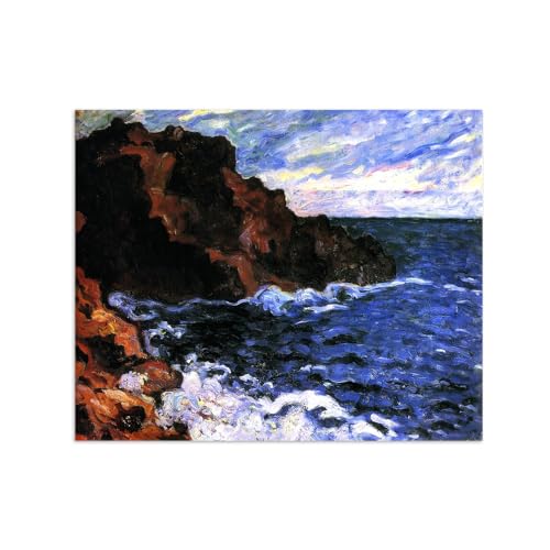 Affiche Toile Louis Valtat Rochers 3 pour Créer un Salon Inspirant