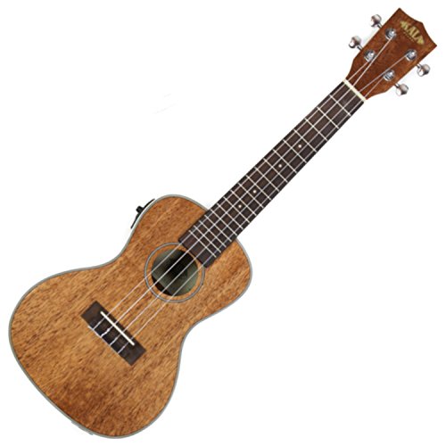 Kala KA-CGE Concert Gloss Mahogany Ukulele w/ Built In EQ, Gig Bag, and Tuner - Les Beatles, Paul McCartney, John Lennon, RIngo Starr, George Harrison Kala KA-CGE Concert Gloss Mahogany Ukulele w/ Built In EQ, Gig Bag, and Tuner – Image 3