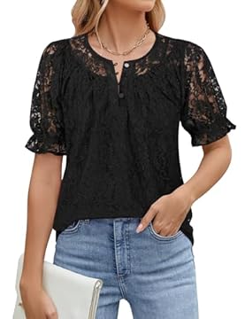 black blouse with embroidery