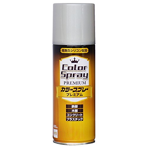 ニッペ ペンキ スプレー カラースプレープレミアム 400ml シルバーメタリック 水性 つやあり 屋内外 日本製 4976124266959