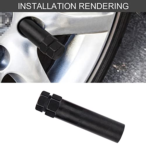 Mayasaf 6 Point Spline Tuner Socket Key Tool For Six-Spline Drive Socket Lug Nut(2 Pcs)-Replacement 17.6Mm Inner Diameter-Compatible With 19Mm (3/4") & 21Mm (13/16") Hex Lug Nuts #TOP4