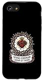 Carcasa para iPhone SE (2020) / 7/8 Sagrado Corazón de Jesús Corona Espina Misa Latina Católica