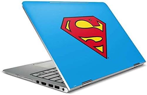 Skinit Decal Laptop Skin Compatible with Spectre x360 15.6in (2-in-1) - Officially Licensed DC Comics Superman Comic Pattern Logo in Red Design