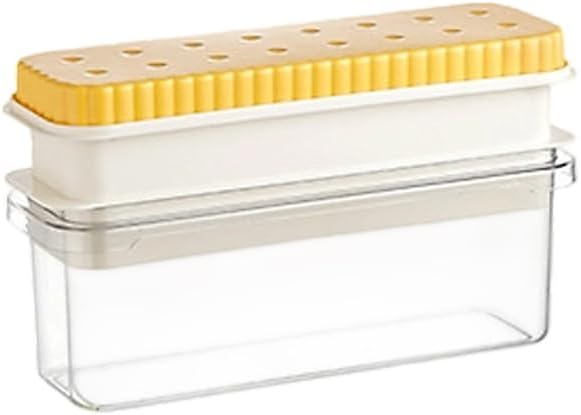 Large Ice Cubes Maker Tray Space Saving Refrigerator Storage Box Plastic Ice Ball Molds For Cocktails And Beverages