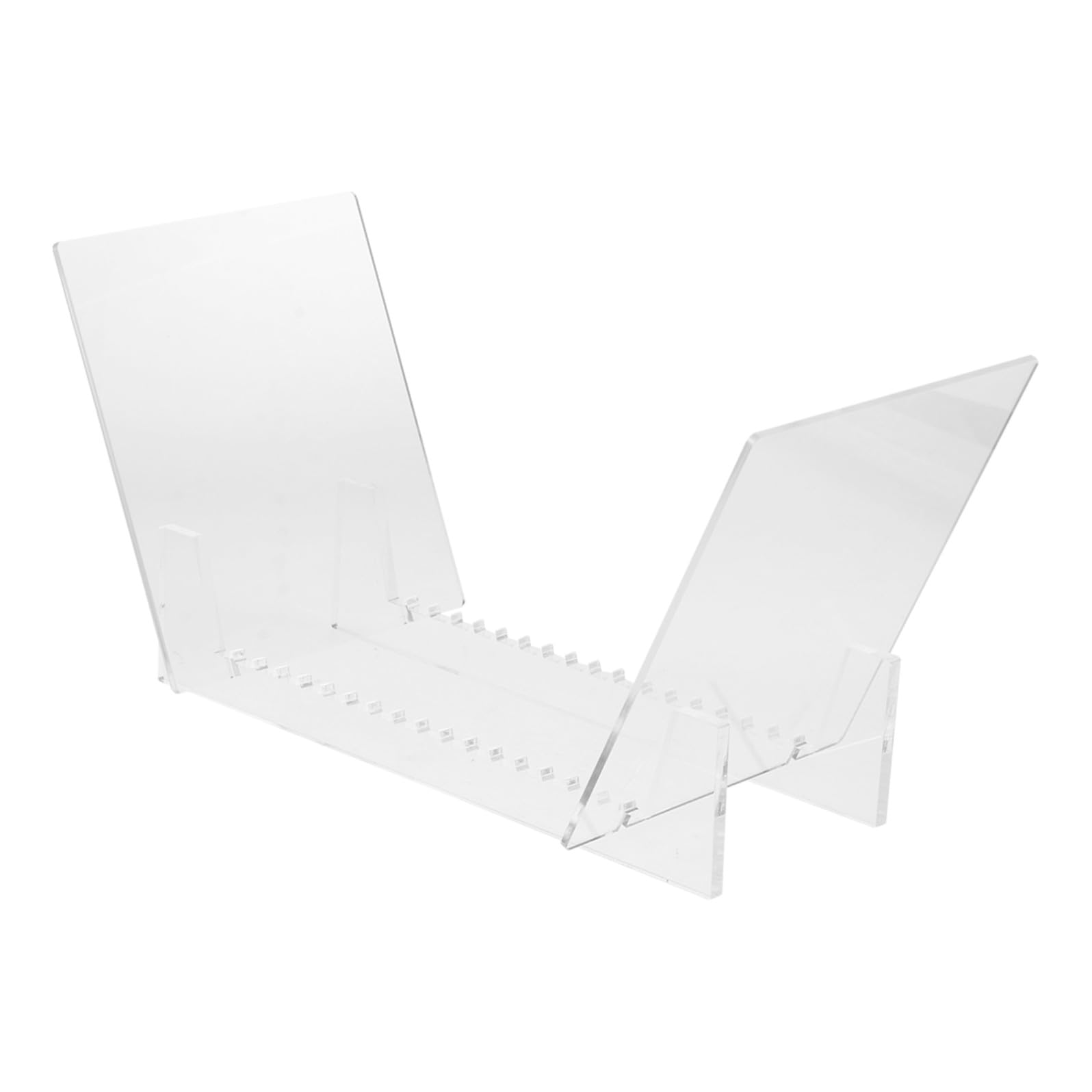 Supporto per dischi in vinile acrilico, moderno supporto per album per la casa, elegante scaffale da collezione per gli amanti della musica e gli appassionati di arredamento