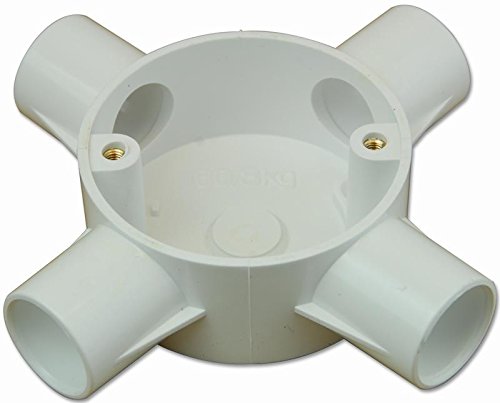 Generic4 Way Intersection 20MM, Conduit Fittings Bodies/Boxes Cable Management, Qty X 1