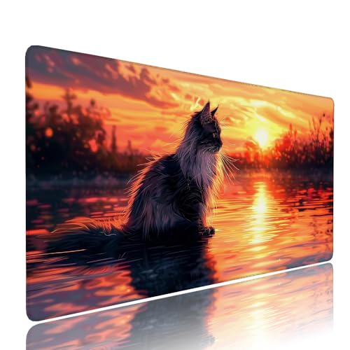 Tapis de souris XXL jaune : résolvez le manque d'espace et les glissements