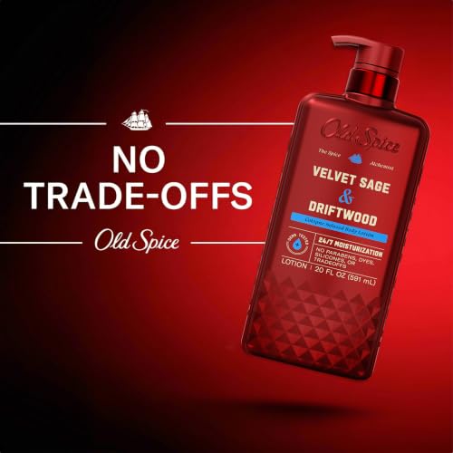Old Spice Hand & Body Lotion for Men, Velvet Sage & Driftwood, 20 fl oz - image 4