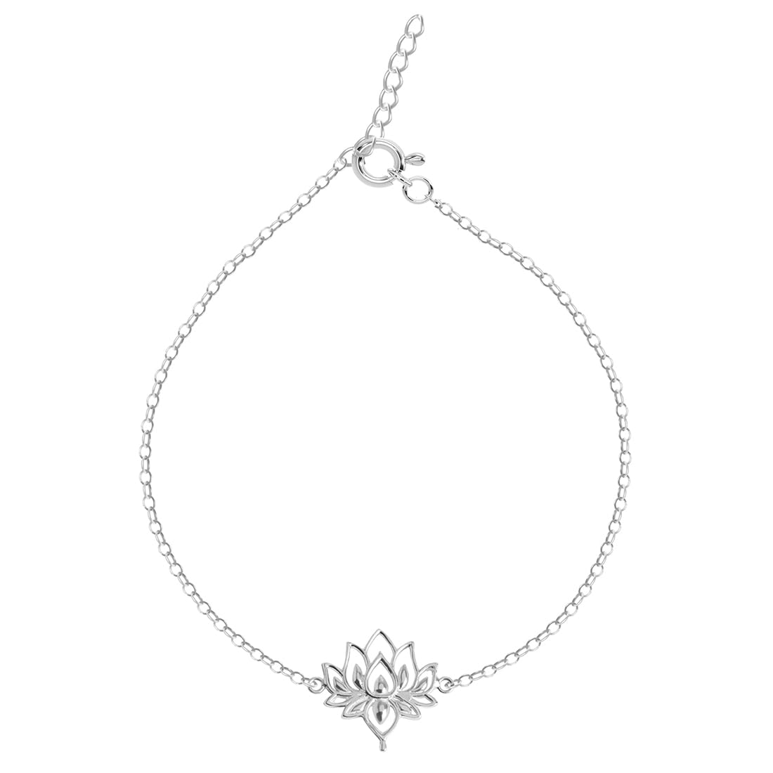 925 Sterling Silver Anklet Payal (Single) | Adjustable Chain | Gift for Women and Girls-image-39