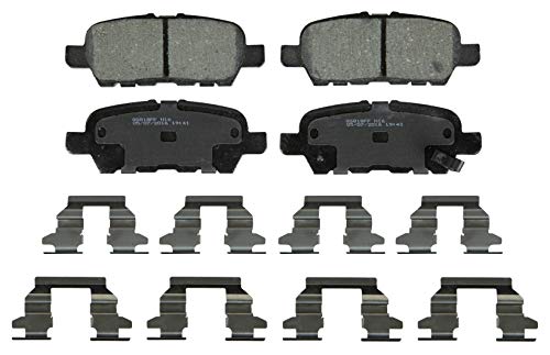 Wagner QS ZD1393A Disc Brake Pad Set, Chamfered Edges for Smooth, Quiet Stops, Fits 2011–2018 Nissan Altima