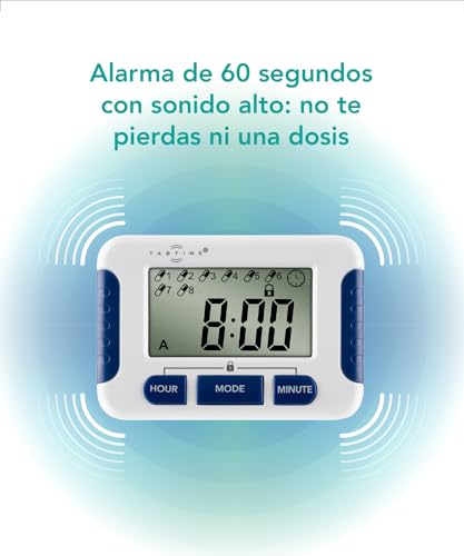 TabTimer te da tranquilidad cuidando a pacientes de Parkinson con 8 alarmas e instrucciones 4
