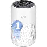 LEVOIT Air Purifier for Bedroom Home, Quiet HEPA Filter Cleaner with Fragrance Sponge & 3 Speed for Better Sleep, Air Frenshener, Allergies, Dust, Pet Dander, Odour, Smoke, Office, Desktop, Core Mini