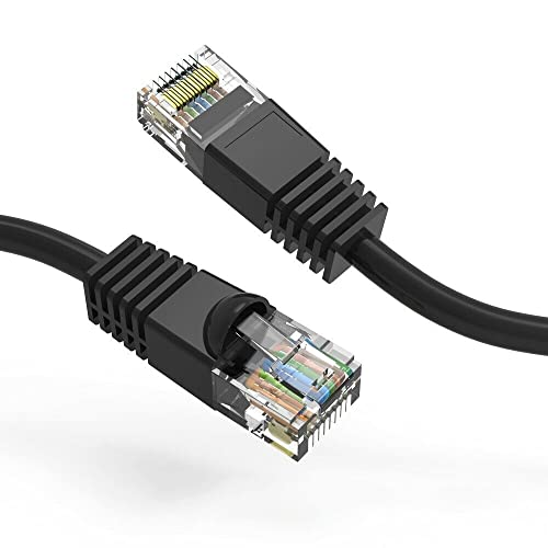 Cable Ethernet Patch 6 Inch Cat 6 RJ 45 Negro