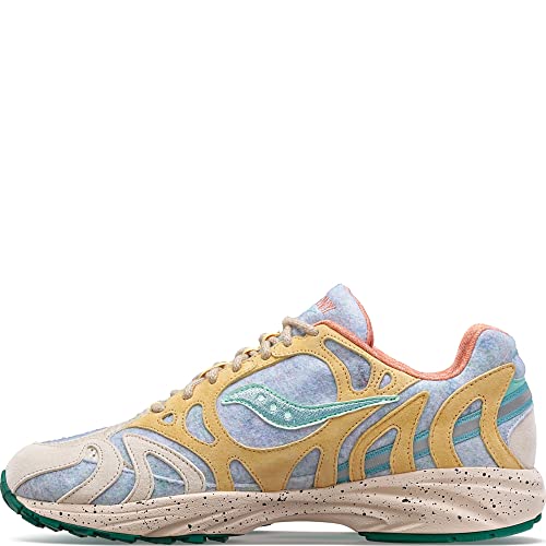 Saucony Grid Azura 2000 Felt Unisex 11 Grey | Multi, Grey / Multi, 13 Women/11 Men2