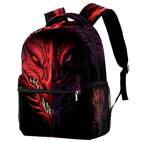 Sac à dos de voyage dragon résistant pour soulager le dos des enfants