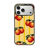 CASETiFY インパクトiPhone 17 Pro Max ケース [MagSafe対応/薄型 軽量/耐衝撃] - Arancia Orange - クリア ブラック