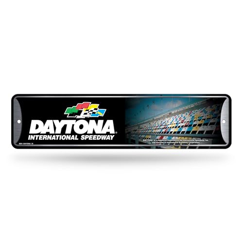 Racing Daytona International Speedway Metal Street Sign 4" X