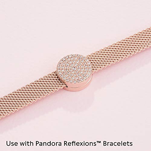 PANDORA Reflexions Round Pavé Clip Charm - PANDORA Bracelet Charm for PANDORA Timeless Bracelets - Stunning Women's Jewelry - Gift for Women4