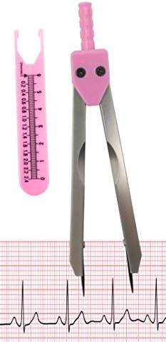 EKG ECG Caliper Electrocardiogram Divider - Pink