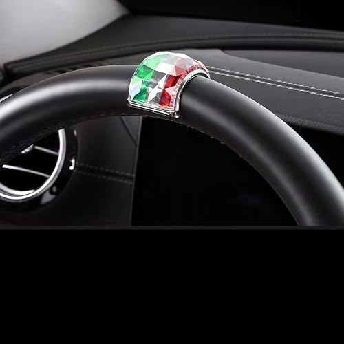 Tryagat Steering Wheel Center Marker for Audi A1 allstreet (GB) Crossover 2022-2024, Steering Wheel Stripe Sporty Exterior Accessories Centering Band Alignment Strip,B