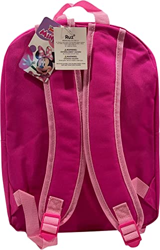 Ruz Minnie Mouse Girl's 15" Backpack (Pink) #TOP3