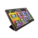 FACILOTAB - Senior-Tablet auf Deutsch vorbereitet – einfach und intuitiv, ideal für ältere Menschen – sehr großer Touchscreen – Kamera vorne und hinten