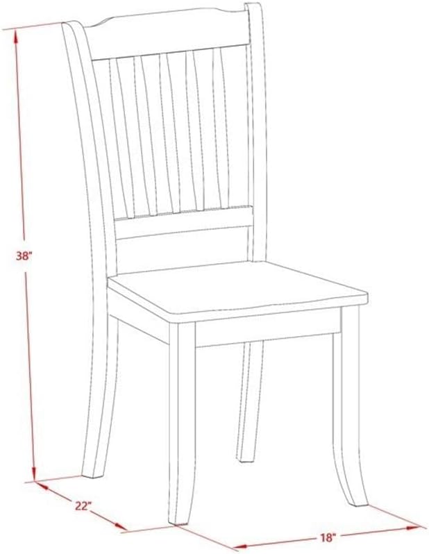 East West Furniture DMDA3-LWH-W 3 Piece Dining Table Set for Small Spaces Contains a Round Dining Room Table with Dropleaf and 2 Wood Seat Chairs, 42x42 Inch, Linen White