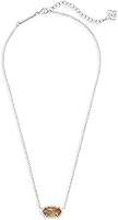 Vista 64 de Kendra Scott - Collar Elisa con dije para mujer, joyería de moda, chapado en oro de 14 quilates