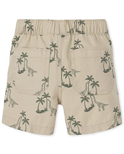 Image of The Children's Place Baby and Toddler Boys Print Pull on Jogger Shorts