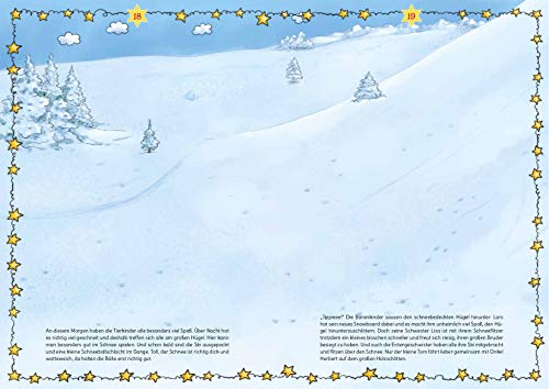 Mein Sticker-Adventskalender: Tiere - Über 350 Sticker + Stickerheft-Adventskalender (Mein Stickerbuch: ab 3 Jahre)