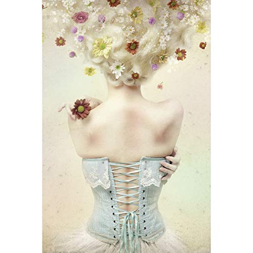 Affiche Girl of The Flower Garden Kiyo Murakami 61x91,5cm pour salon