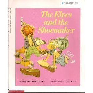 The Elves and the Shoemaker 0590414631 Book Cover