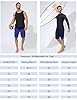 Tansozer Men's Swimming Shorts with Liner and Zipper Pockets Quick Dry Beach Boardshorts Waterproof Surf Swim Trunks Black 3XL #5