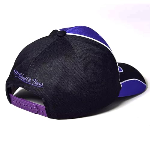 Chapeau réglable LA Lakers Mitchell & Ness, casquette snapback en jersey