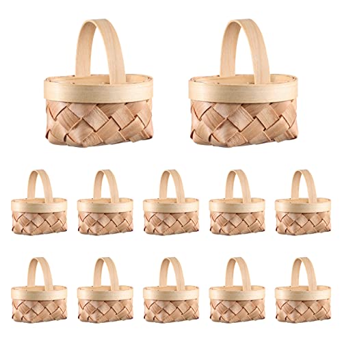 - Mini picnic per feste a tema basket sono realizzati in legno di alta qualità, che è facilmente durevole.