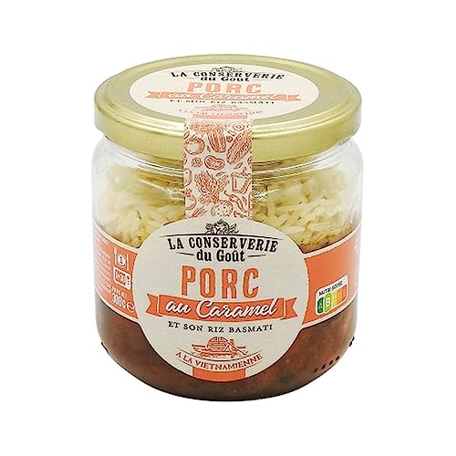 Cerdo con caramelo Arroz Basmati - Tarro 300 g