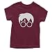 Kids Harry Glasses Lightning Bolt Hair T-Shirt Small Maroon