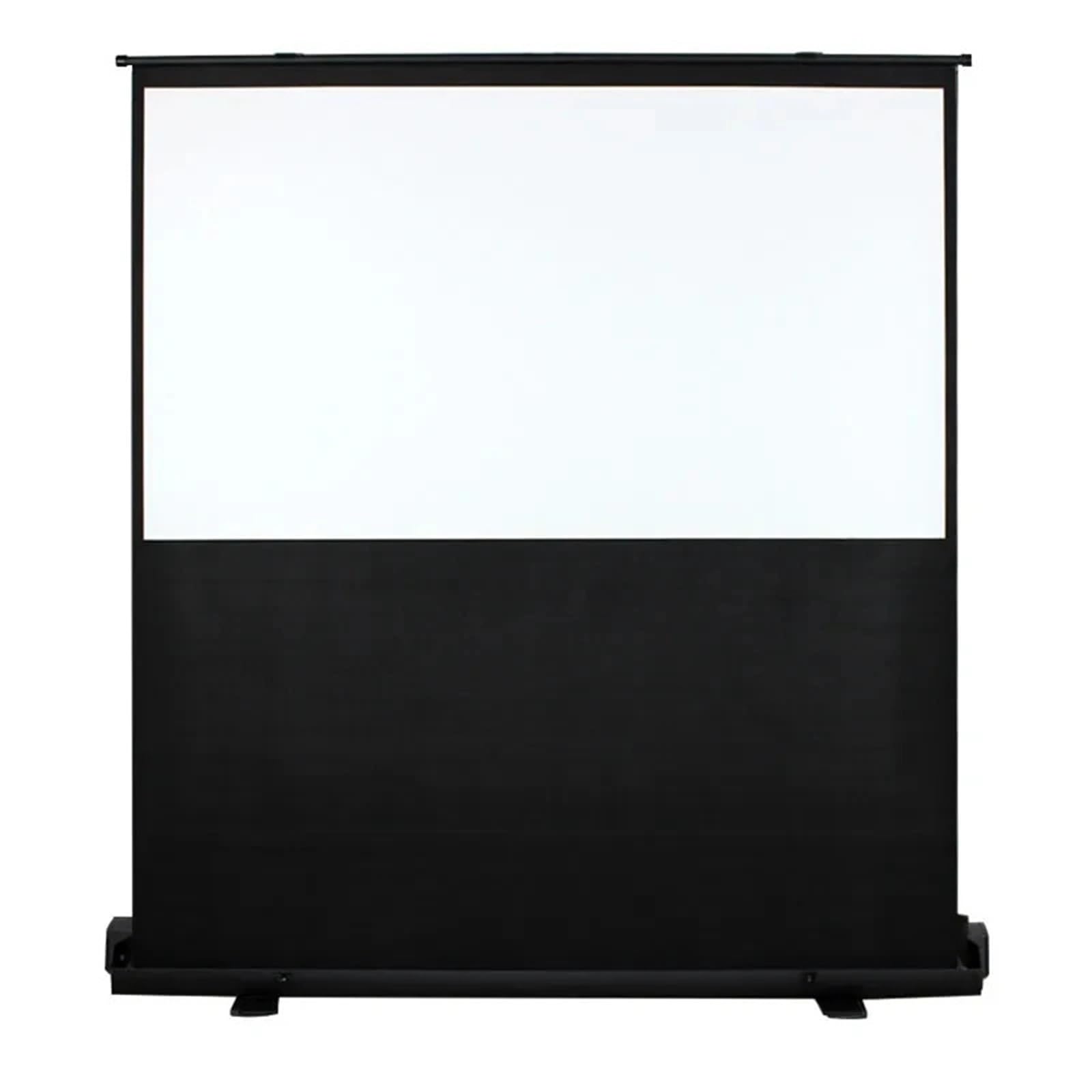 Toile Projection Écran de Projection portatif Universel sur Pied au Sol(92inch Full Screen)