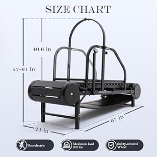 RIXBEO Dog Treadmill for Large and Medium Dogs - Adjustable Running Machine for Healthy Pet Life, Indoor Dog Exercise Treadmill for up to 300LBS