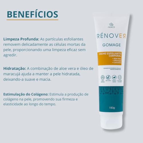 Creme Esfoliação Corporal Gomage Akmos