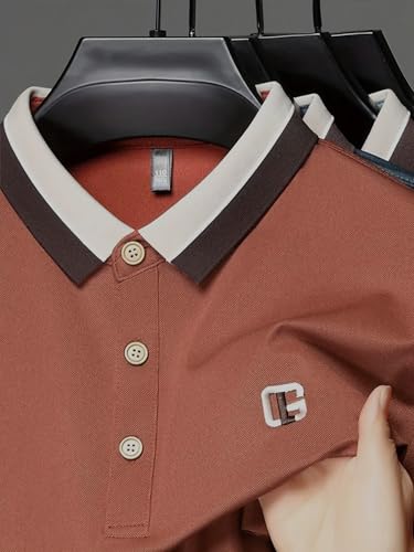 Image of POSHAX Men Polo Shirt|Cotton Blend|Regular Fit