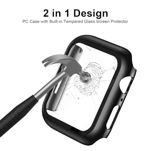 Image of Adorique 3-in-1 Compatible for Apple Watch Band 40mm 41mm 42mm 44mm 45mm 46mm, Soft Silicone Sport Strap for iWatch Series SE 10 9 8 7 6 5 4 3