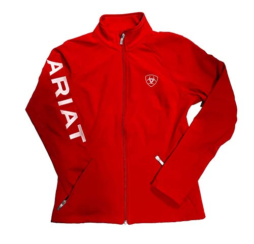 ARIAT Women's New Team Softshell Jacket Red Limited Edition (Large)