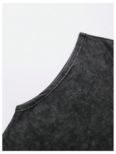 Men's Rhinestone Tank Top Vintage Crew Neck Sleeveless Summer Tops3